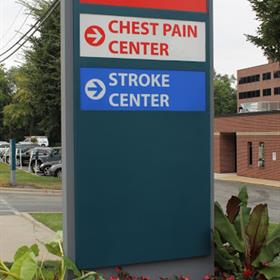 exterior directional signs