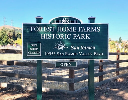 landmark signage