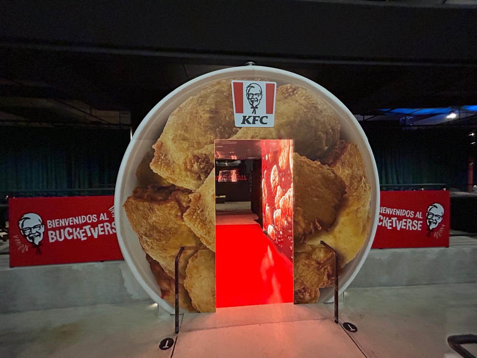 Kentucky Fried Chicken art display