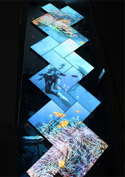 mosaic underwater art