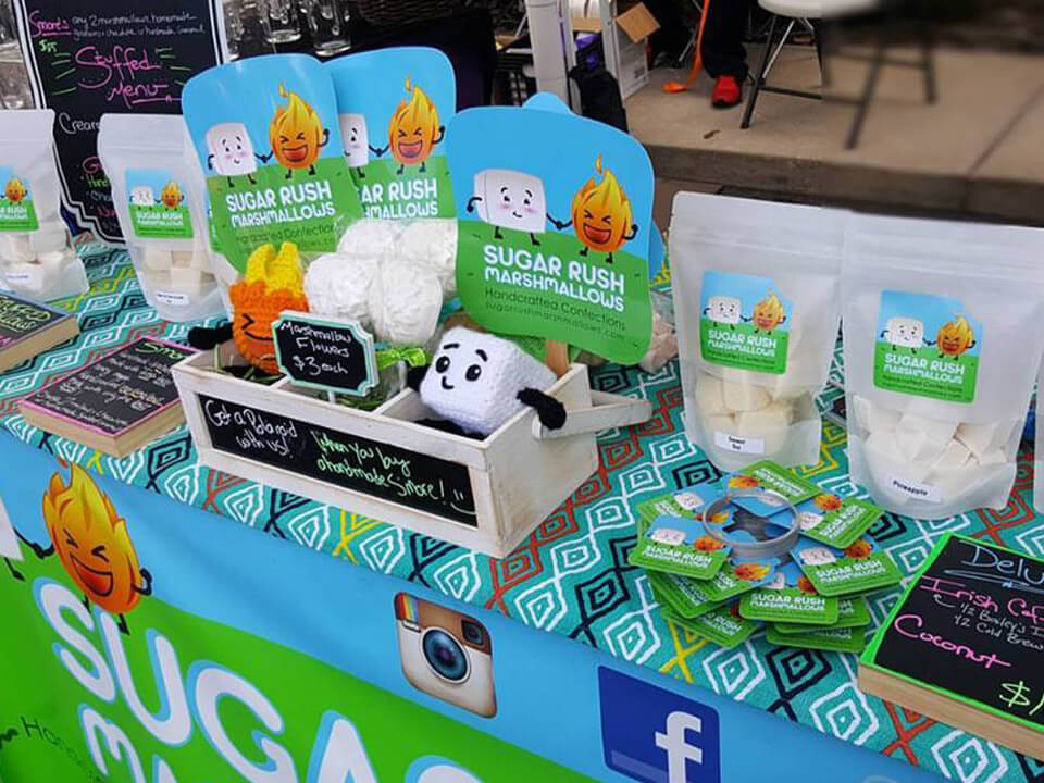 Sugar Rush Marshmallows characters
