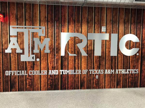 Texas A&M Ventures sign
