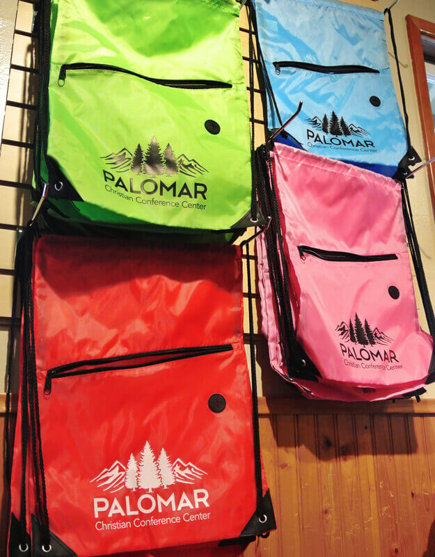 Palomar promotional bags